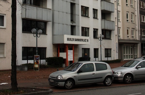 Standort der Hansagruppe am Beueler Bahnhofsplatz in Bonn