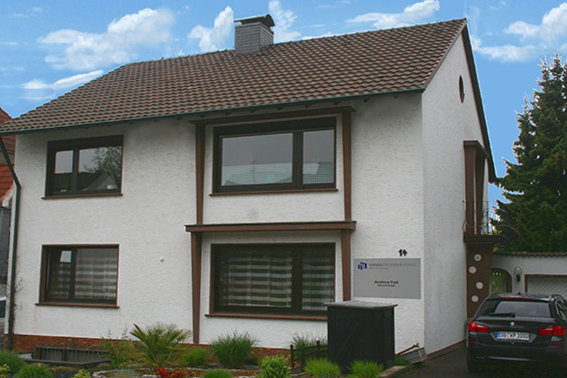 Standort der HANSA Steuerberatung Wolf & Partner in Solingen