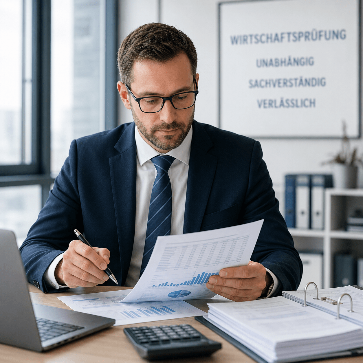 Wirtschaftsprüfung und fachliche Analyse bei der Hansagruppe